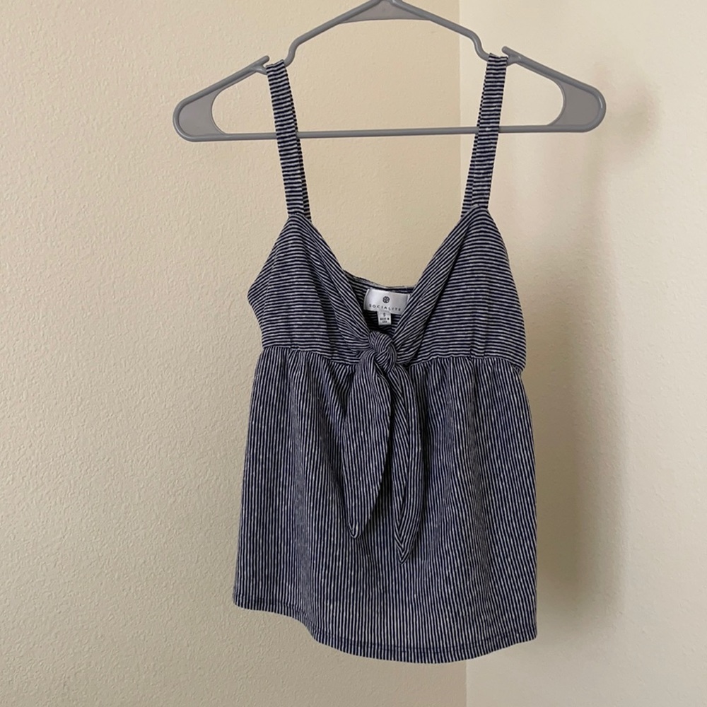 Socialite Striped Tank Top